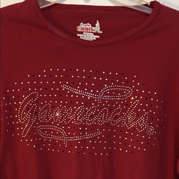 NEW GAMECOCKS lg sleeved women’s tee M with pizazz - Picture 2 of 5